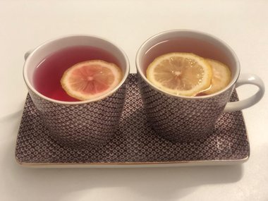 Tee aus Shiso Purple
